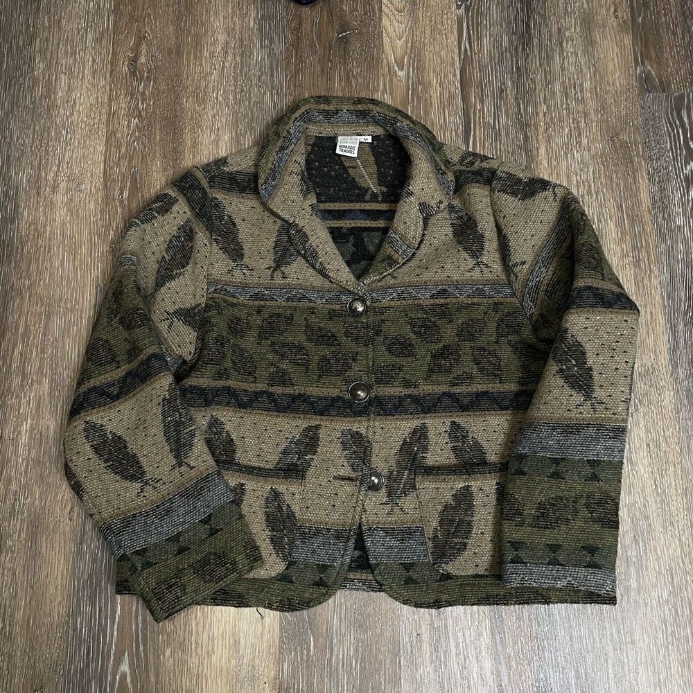 Vintage Nomadic Trader Wool Coat